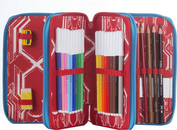 Astuccio Completo 3 Zip Spiderman Uomo Ragno Accessoriato Bambini Scuola Delux Giocattoli e infanzia > Scuola > Astucci Trade Shop italia - Napoli, Commerciovirtuoso.it