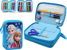 ASTUCCIO FROZEN ANNA ELSA DISNEY 3 ZIP SCOMPARTO ACCESSORIATO SCUOLA BAMBINI Cancelleria e prodotti per ufficio/Scuola e materiale didattico/Materiale scolastico/Cartelle e zaini per la scuola/Astucci Trade Shop italia - Napoli, Commerciovirtuoso.it