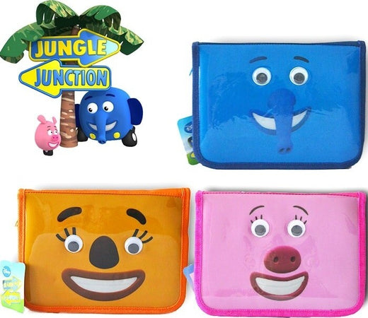 ASTUCCIO IN GIRO PER LA GIUNGLA JUNGLE JUNCTION CON ACCESSORI SCUOLA Cancelleria e prodotti per ufficio/Scuola e materiale didattico/Materiale scolastico/Cartelle e zaini per la scuola/Astucci Trade Shop italia - Napoli, Commerciovirtuoso.it