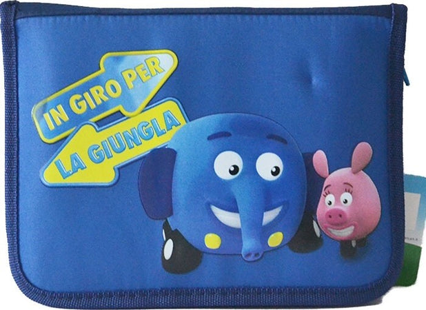 ASTUCCIO IN GIRO PER LA GIUNGLA JUNGLE JUNCTION CON ACCESSORI SCUOLA Cancelleria e prodotti per ufficio/Scuola e materiale didattico/Materiale scolastico/Cartelle e zaini per la scuola/Astucci Trade Shop italia - Napoli, Commerciovirtuoso.it