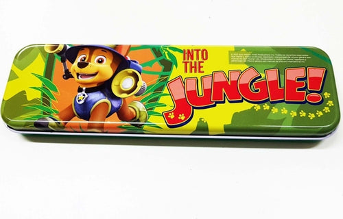 ASTUCCIO IN METALLO PAW PATROL JUNGLE PORTAPENNE PORTAPASTELLI MATITE BAMBINO Cancelleria e prodotti per ufficio/Scuola e materiale didattico/Materiale scolastico/Cartelle e zaini per la scuola/Astucci Trade Shop italia - Napoli, Commerciovirtuoso.it