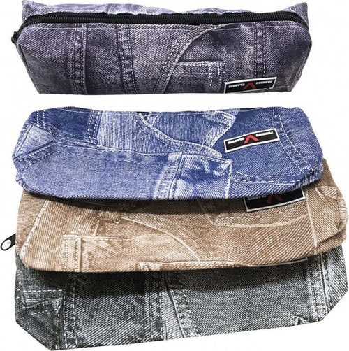 ASTUCCIO JEANS STAMPATO PORTAPENNE PORTAPASTELLI COSMETICI ZIP SCUOLA Cancelleria e prodotti per ufficio/Scuola e materiale didattico/Materiale scolastico/Cartelle e zaini per la scuola/Astucci Trade Shop italia - Napoli, Commerciovirtuoso.it