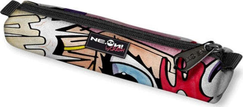 Astuccio-Neon-Gut-Tombolino-Singola-Zip-Multicolor-Trama-Scuola-Ragazzi-Bambini