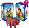 Astuccio-Paw-Patrol-Pets-3-Zip-Triplo-Scomparto-Accessoriato-Scuola-Bambini