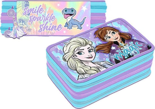 Astuccio Portapastelli Penne 3 Zip Cerniere Frozen Deluxe Scuola 12,5x6x19,5 Cm Giocattoli e infanzia > Scuola > Astucci Trade Shop italia - Napoli, Commerciovirtuoso.it
