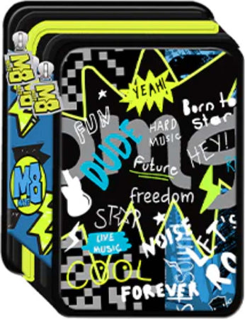 Astuccio Portapastelli Portapenne 3 Scomparti Chiusura A Zip M8 Boy Nero Giallo Giocattoli e infanzia > Scuola > Astucci Trade Shop italia - Napoli, Commerciovirtuoso.it
