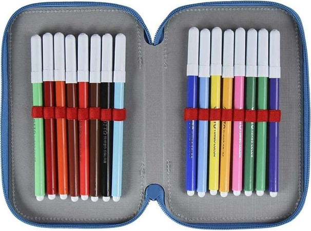 ASTUCCIO PORTAPASTELLI SCUOLA 3 LIVELLI SUPER WINGS CON PASTELLI PENNARELLI Cancelleria e prodotti per ufficio/Scuola e materiale didattico/Materiale scolastico/Cartelle e zaini per la scuola/Astucci Trade Shop italia - Napoli, Commerciovirtuoso.it