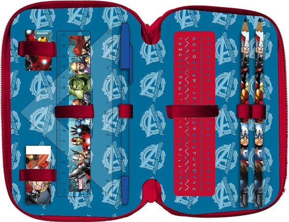 Astuccio Portapastelli Scuola 3 Zip Cerniera Avengers Supereroi Accessoriato Giocattoli e infanzia > Scuola > Astucci Trade Shop italia - Napoli, Commerciovirtuoso.it
