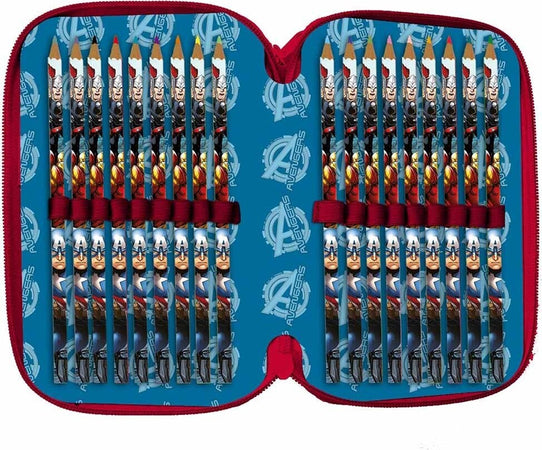 Astuccio Portapastelli Scuola 3 Zip Cerniera Avengers Supereroi Accessoriato Giocattoli e infanzia > Scuola > Astucci Trade Shop italia - Napoli, Commerciovirtuoso.it