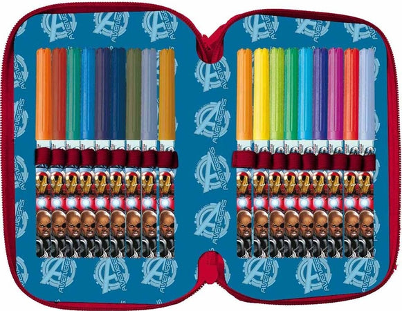 Astuccio Portapastelli Scuola 3 Zip Cerniera Avengers Supereroi Accessoriato Giocattoli e infanzia > Scuola > Astucci Trade Shop italia - Napoli, Commerciovirtuoso.it
