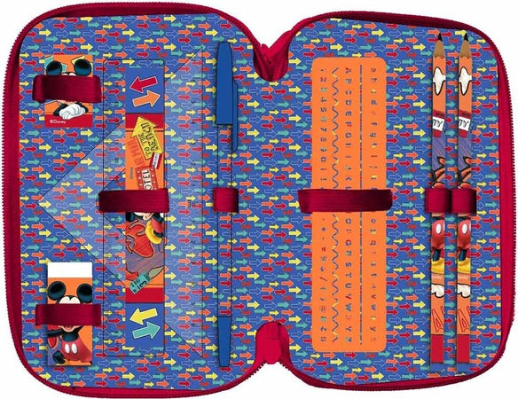 ASTUCCIO PORTAPASTELLI SCUOLA 3 ZIP TOPOLINO ACCESSORIATO PASTELLI PENNARELLI Cancelleria e prodotti per ufficio/Scuola e materiale didattico/Materiale scolastico/Cartelle e zaini per la scuola/Astucci Trade Shop italia - Napoli, Commerciovirtuoso.it