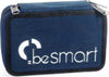 Astuccio-Portapastelli-Triplo-York-Blu-Navy-Be-Smart-Portapenne-Accessori-Scuola
