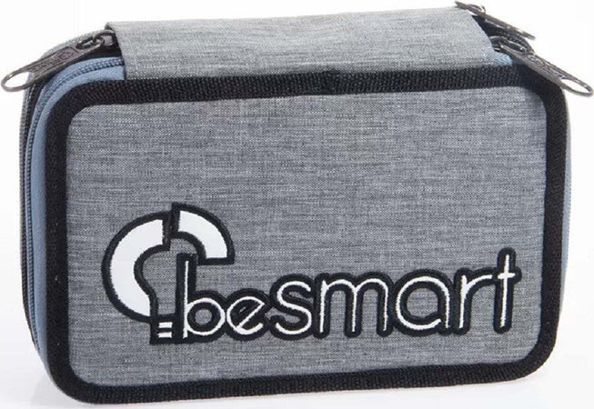 Astuccio Portapastelli Triplo York Grigio Chiaro Be Smart Penne Accessori Scuola Giocattoli e infanzia > Scuola > Astucci Trade Shop italia - Napoli, Commerciovirtuoso.it