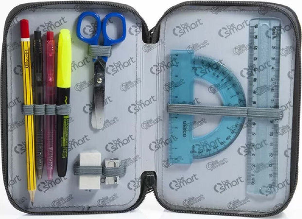 Astuccio Portapastelli Triplo York Grigio Chiaro Be Smart Penne Accessori Scuola Giocattoli e infanzia > Scuola > Astucci Trade Shop italia - Napoli, Commerciovirtuoso.it