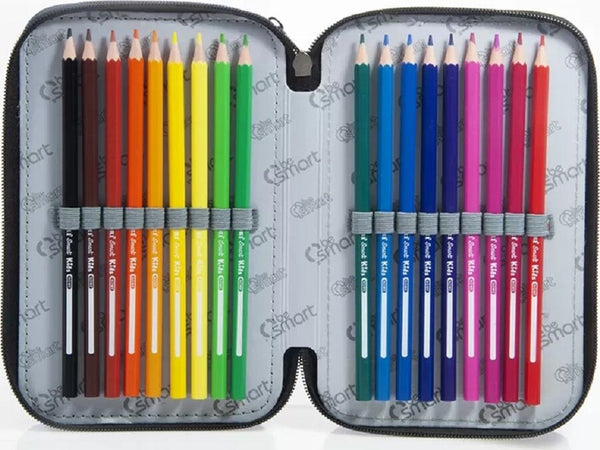 Astuccio Portapastelli Triplo York Grigio Chiaro Be Smart Penne Accessori Scuola Giocattoli e infanzia > Scuola > Astucci Trade Shop italia - Napoli, Commerciovirtuoso.it