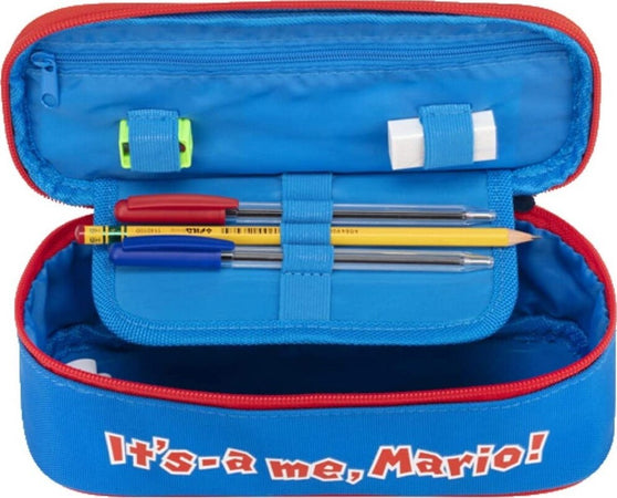 Astuccio Portapenne Super Mario Bross Ovale Organizzato Set Scrittura Scuola Cancelleria e prodotti per ufficio/Scuola e materiale didattico/Materiale scolastico/Cartelle e zaini per la scuola/Astucci Trade Shop italia - Napoli, Commerciovirtuoso.it