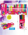 Astuccio roll penne glitter25 pz. mitama - seven