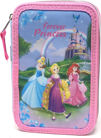 ASTUCCIO SCUOLA 3D PRINCIPESSE CENERENTOLA RAPUNZEL ARIEL DISNEY 3 ZIP CERNIERE Cancelleria e prodotti per ufficio/Scuola e materiale didattico/Materiale scolastico/Cartelle e zaini per la scuola/Astucci Trade Shop italia - Napoli, Commerciovirtuoso.it