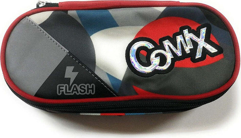 Astuccio Scuola Ovale Comix Flash Organizzato Portapenne 22 X 5 X 7 Cm Rosso Nero Cancelleria e prodotti per ufficio/Scuola e materiale didattico/Materiale scolastico/Cartelle e zaini per la scuola/Astucci Trade Shop italia - Napoli, Commerciovirtuoso.it