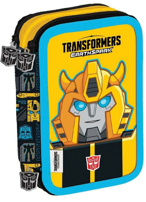 Astuccio Scuola Transformers 3 Zip Completo