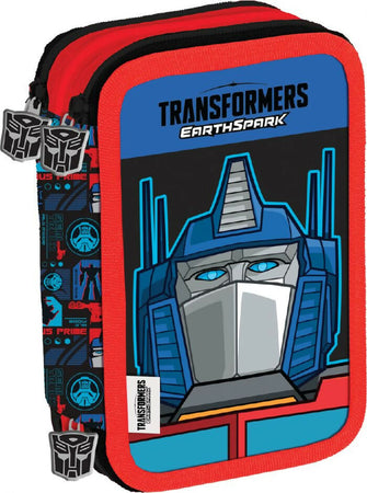 Astuccio Scuola Transformers 3 Zip Completo
