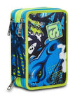 Astuccio Sj Triplo Boy Seven Astuccio per La Scuola 45 Pezzi per Bambini