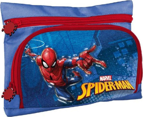 Astuccio-taschetta-2-cerniere-Spider-Man-Mc-Group
