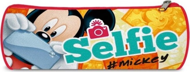 Astuccio-Tombolino-Mickey-Mouse-Selfie-Topolino-Disney-Bambini-Scuola-Elementari