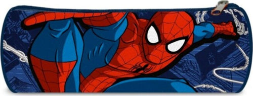 Astuccio-Tombolino-Spiderman-Uomo-Ragno-Marvel-Blu-Bambini-Scuola-Elementari