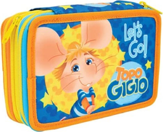 Astuccio Triplo Multicolore Topo Gigio 3 Scomparti Zip Scuola Portapastelli Giocattoli e infanzia > Scuola > Astucci Trade Shop italia - Napoli, Commerciovirtuoso.it