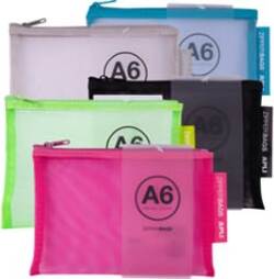 Astuccio zip - nylon - 16 8 x 12 5 cm - colori assortiti - Apli Cancelleria e prodotti per ufficio/Scuola e materiale didattico/Materiale scolastico/Cartelle e zaini per la scuola/Astucci Eurocartuccia - Pavullo, Commerciovirtuoso.it