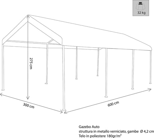 ATHESIS---gazebo-per-auto-3x6-in-metallo-Bianco-Milani-Home