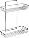ATLANTIS---MENSOLA-RETTANGOLARE-A-2-LIVELLI-CROMATA-26-x-12-x-32-cm