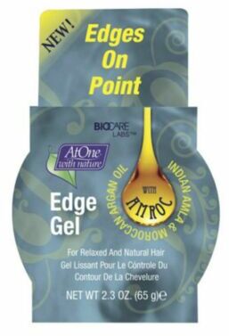 Atone Edge Control 65 G Gel per Capelli Afro Latino Con Stile Etnico Gel per Styling Dei Capelli