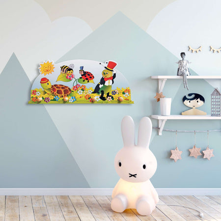 Attaccapanni - Animali Del Prato Da Muro per Cameretta Bambini Dida