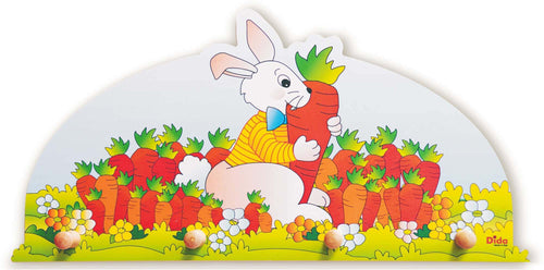 Attaccapanni - Coniglio Da Muro per Cameretta Bambini Dida