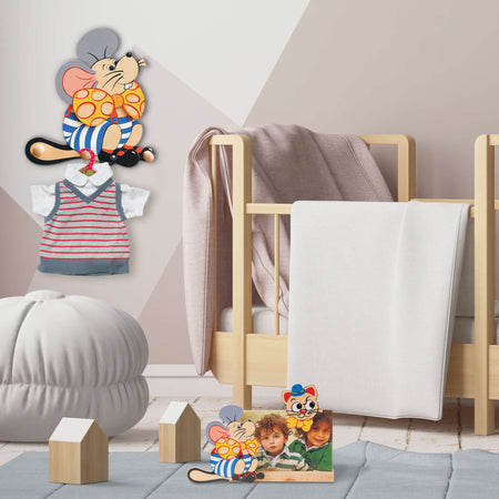 Attaccapanni - Topolino Da Muro per Cameretta Bambini Dida