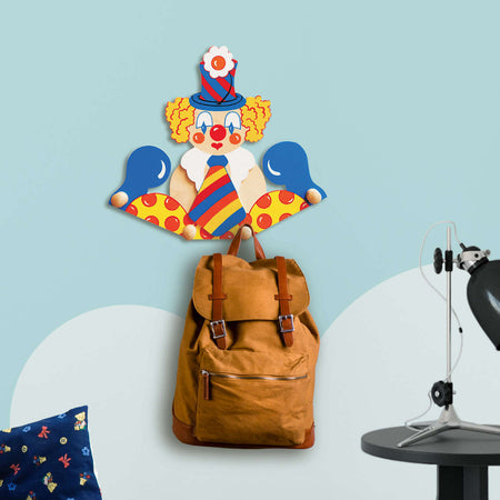 Attaccapanni – Clown Con La Cravatta Da Muro per Cameretta Bambini Dida
