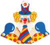 Attaccapanni – Clown Con La Cravatta Da Muro per Cameretta Bambini Dida