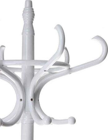 Attaccapanni Appendiabiti A Piantana In Legno 12 Ganci Colore Bianco 51x51x184cm Casa, arredamento e bricolage > Arredamento > Attaccapanni Trade Shop italia - Napoli, Commerciovirtuoso.it