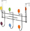 Attaccapanni Per Porta Appendiabiti Acciaio Cromato 8 Posti Appendino Casa e cucina/Arredamento/Ingresso/Appendiabiti Trade Shop italia - Napoli, Commerciovirtuoso.it