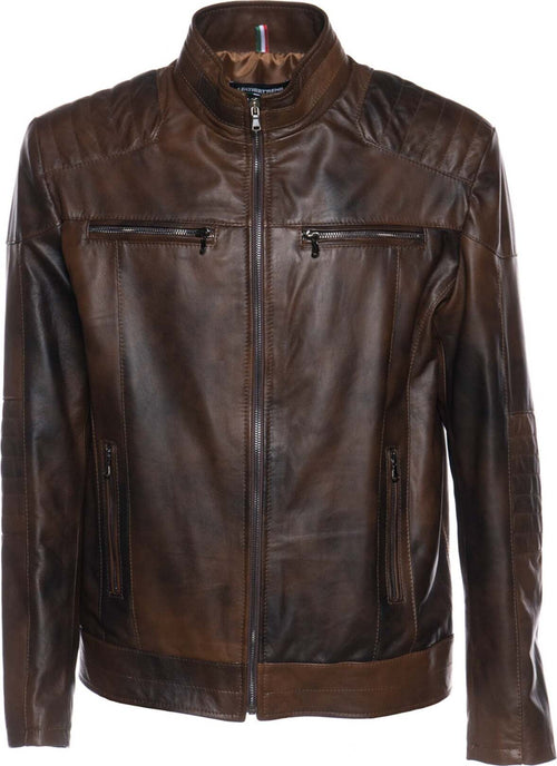 Attila---Biker-Uomo-Marrone-in-vera-pelle