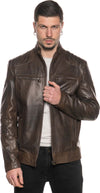 Attila---Biker-Uomo-Testa-di-Moro-in-vera-pelle