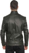 Attila---Biker-Uomo-Verde-in-vera-pelle