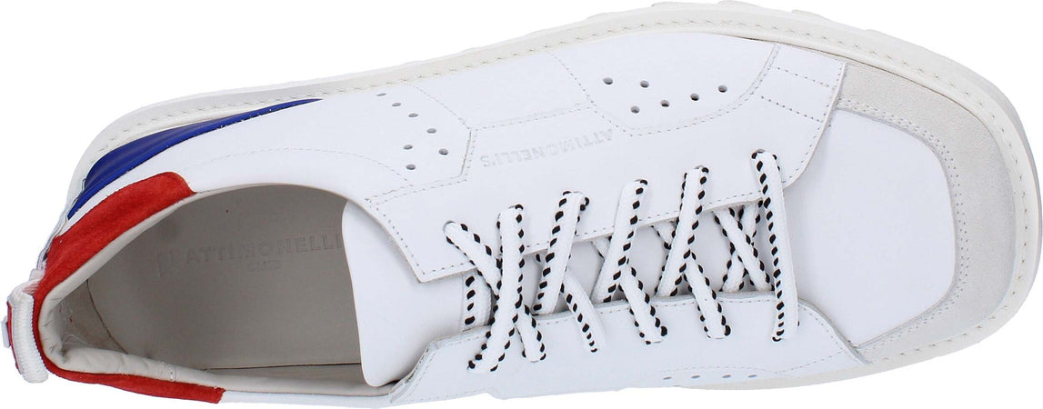 ATTIMONELLI'S-Sneakers-Bianco-rosso-blu-da-bambino