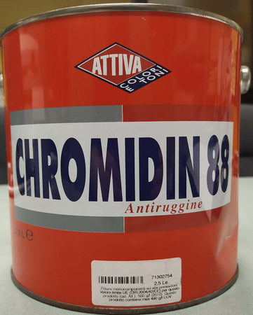 ATTIVA-CHROMIDIN-88---ANTIRUGGINE-2,5-LT-GRIGIO-75320.099