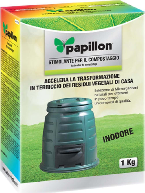 Attivatore rapido per compostaggio kg 1 acceleratore per decomposizione compostiera