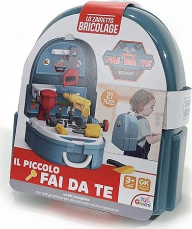 Attrezzi Bricolage Con Zaino Giocattolo Per Bambini Il Piccolo Fai Da Te Gioco Giochi e giocattoli/Giochi d'imitazione e accessori di travestimento/Attrezzi da lavoro Trade Shop italia - Napoli, Commerciovirtuoso.it