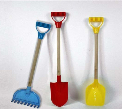 Attrezzi Mare Spiaggia Manico In Legno Pala Rastrello Vanga 3 Modelli Assortiti Giochi e giocattoli/Sport e giochi all'aperto/Sabbiere e giocattoli da spiaggia/Giocattoli per sabbia e spiaggia Trade Shop italia - Napoli, Commerciovirtuoso.it