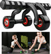 ATTREZZO-PER-ADDOMINALI-3-RUOTE-PALESTRA-CON-TAPPETINO-FITNESS-ESERCIZI-SPORT
